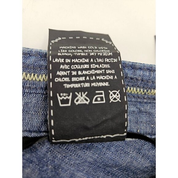 New Stitch's Black Label Dakota Denim Jeans Mens 32 x 34 Blue Pants Button Fly - Picture 7 of 8